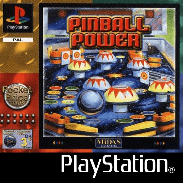 Pinball Power box art for Playstation